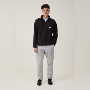 COTTON:ON Military Cargo Pant-Size Small- Grey- PreOwned